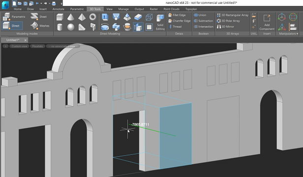 Extrusion & Rotation