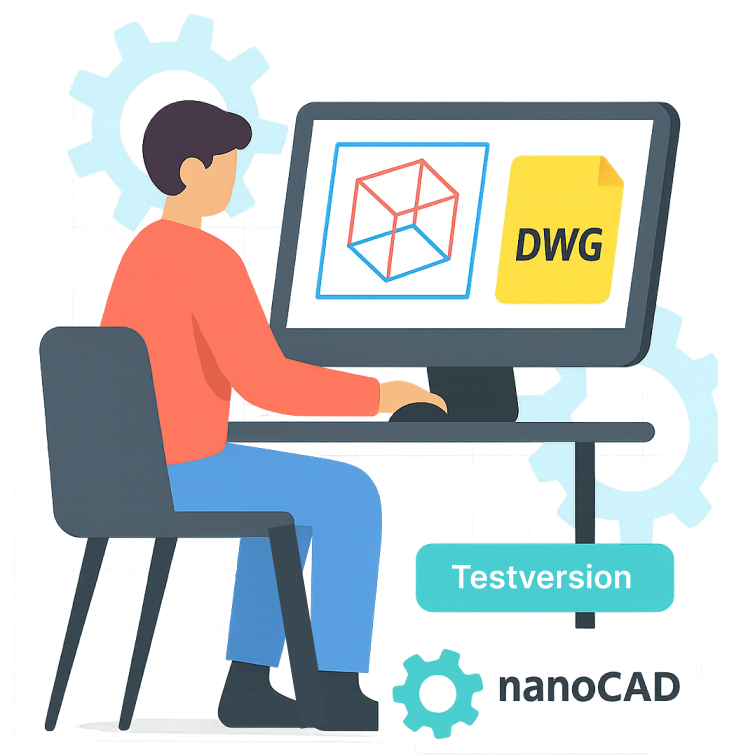 nanoCAD 24 – helle Oberfläche