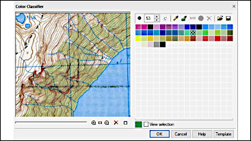 Farbbasierte Klassifizierung